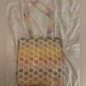 Cynthia Rowley Beaded Tote Bag